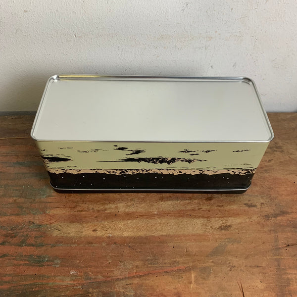 Vintage Blechdose Tim und Struppi Reiseziel Mond X-FLR 6