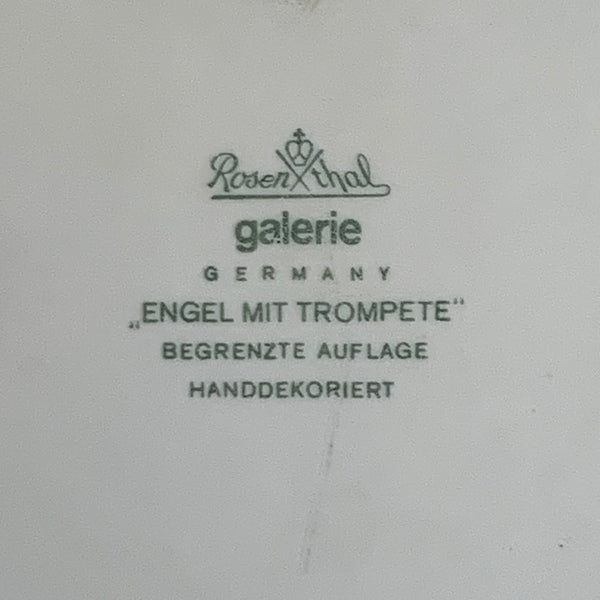 Weihnachtsteller 1976 von Björn Wiinblad für Rosenthal