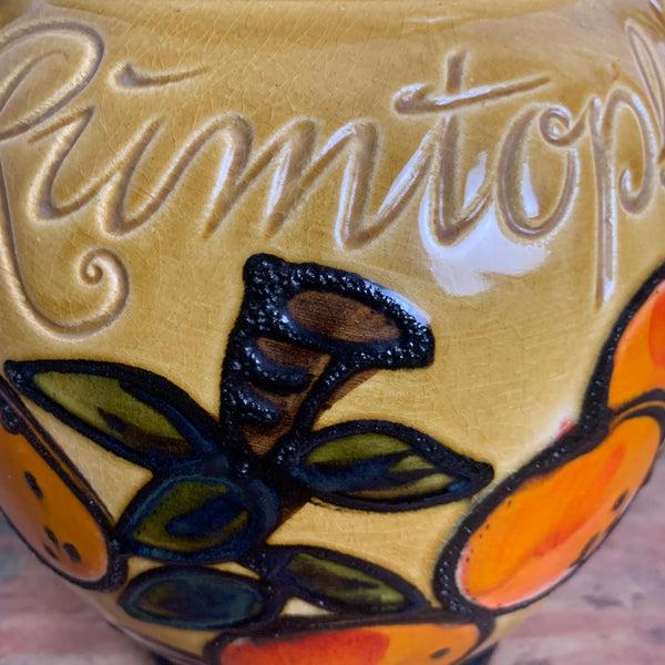 Vintage Keramik Rumtopf von Scheurich 826-36