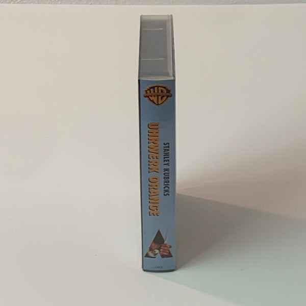 VHS Video Kassette Uhrwerk Orange