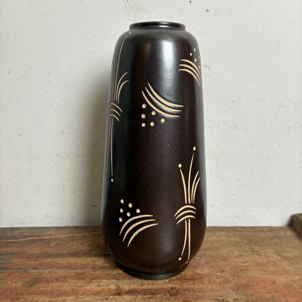 Vintage Keramik Vase von Piesche und Reif