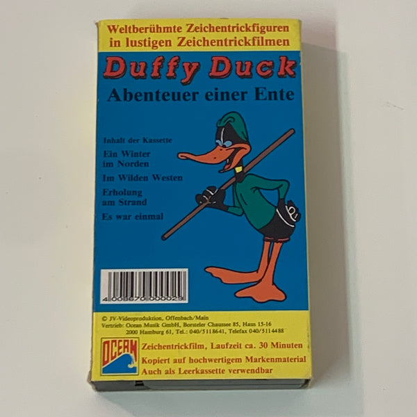 VHS Video Kassette Duffy Duck Abenteuer einer Ente
