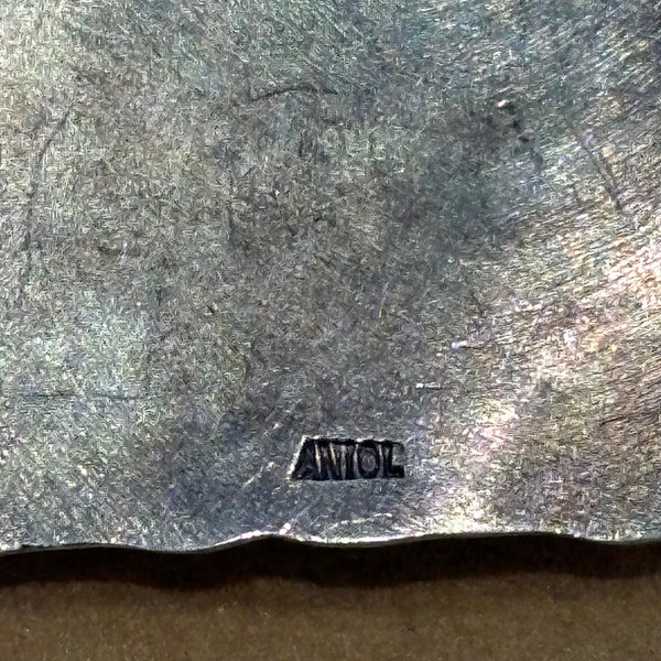 Vintage Designer Brosche Sterling Silber von Jan Suchodolski