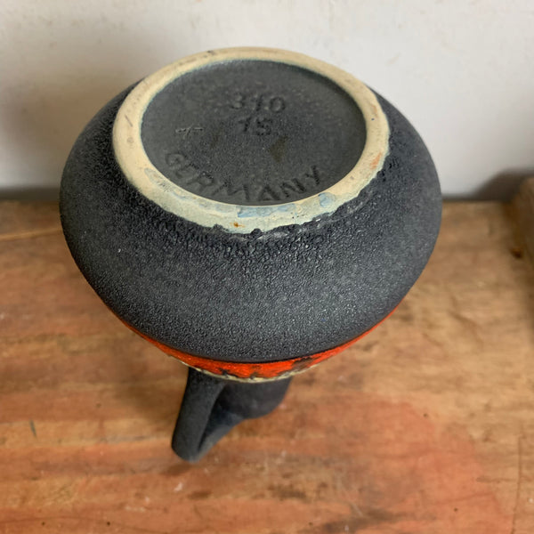 Vintage Fat Lava Keramik Vase von Dümler und Breiden 310/15