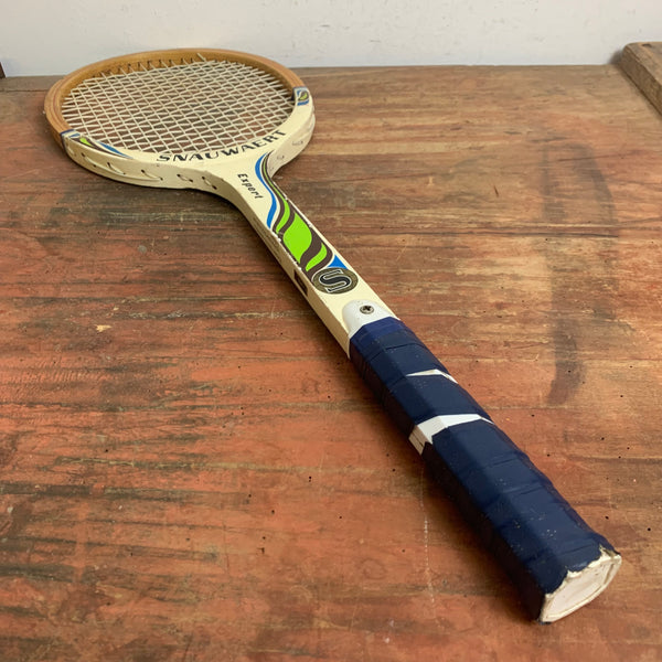 Vintage Holz Tennisschläger Snauwaert Expert