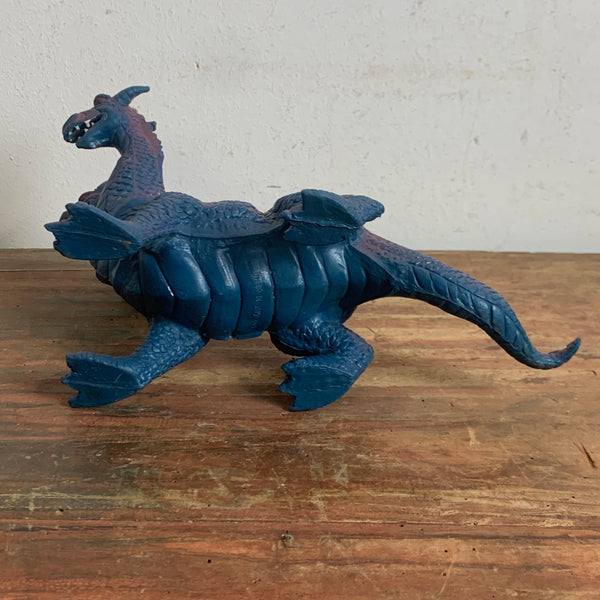 Vintage Aktionfigur Godzilla Style Dreiköpfiger Drache von Chitech
