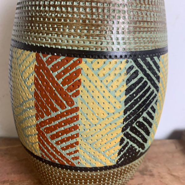 Mid Century Keramik Vase Dümler und Breiden