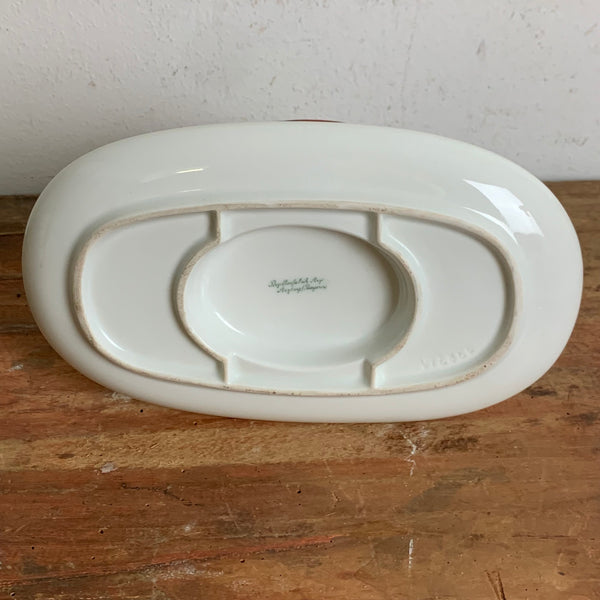 Sauciere Rotrand von Hermann Gretsch für Arzberg