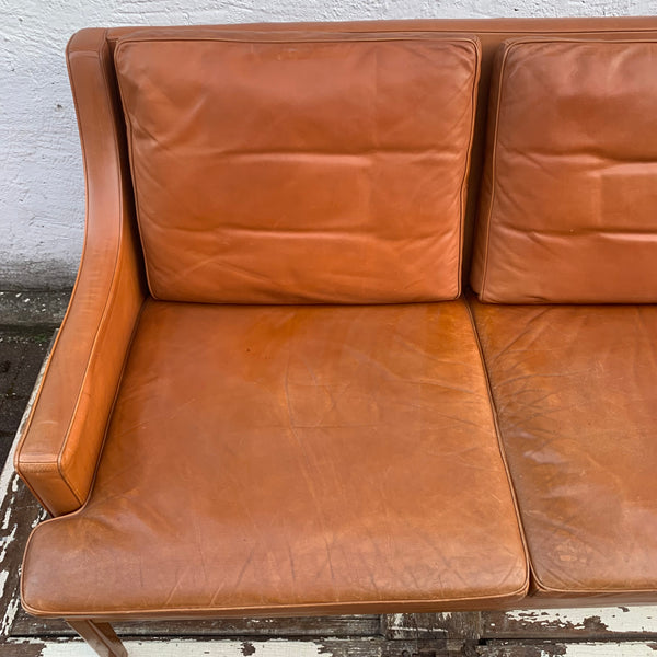 Vintage Design Zweisitzer Sofa von Børge Mogensen für Fredericia