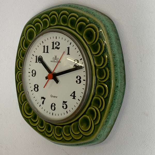 Keramik ZentRa Wanduhr von Meister Anker