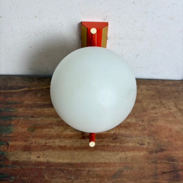 Vintage Space Age Wandlampe von Richard Essig
