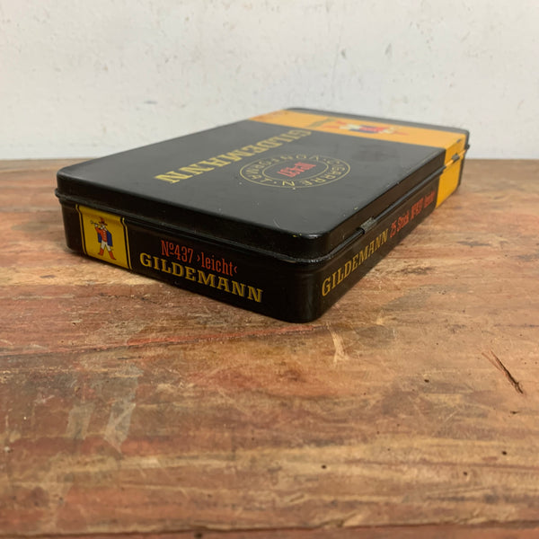 Vintage Zigarren Blechdose Gildemann