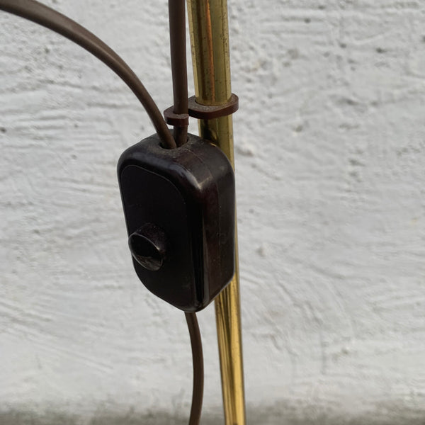 Vintage Stehlampe 2 Spot von Hustadt Leuchten