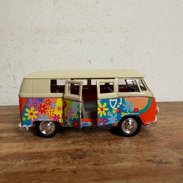 Modell VW Bus T1 Flower Power von Welly