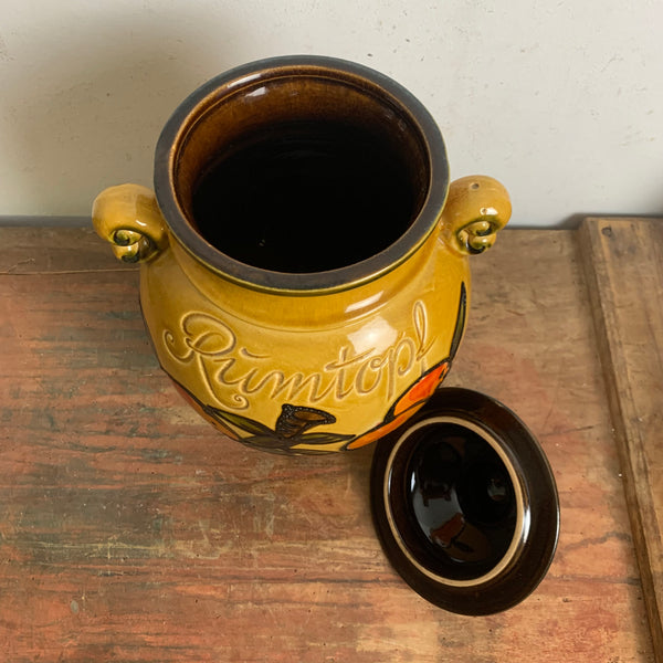 Vintage Keramik Rumtopf von Scheurich 826-36