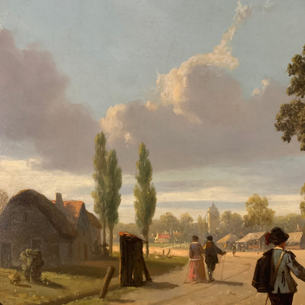 Ölgemälde Der Handel von Lambertus Lingeman