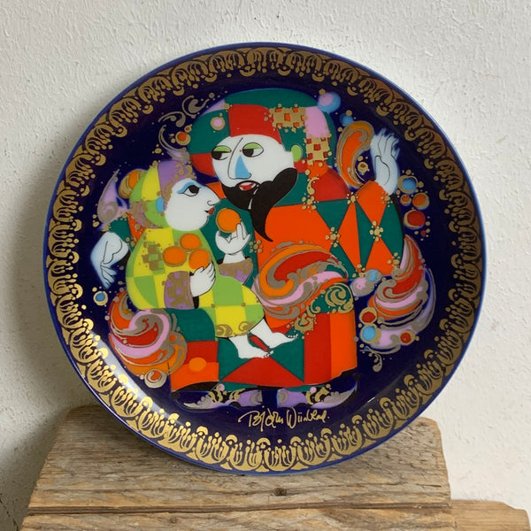 Sammelteller Aladin III von Björn Wiinblad für Rosenthal