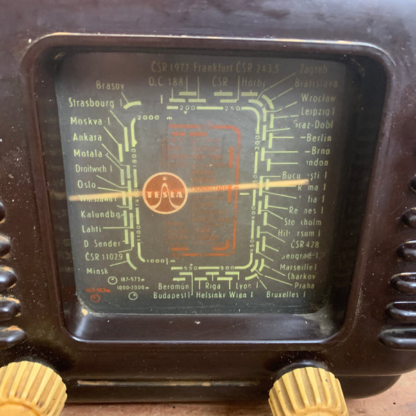 Vintage Mid Century Radio Modell 308U Talisman von Tesla