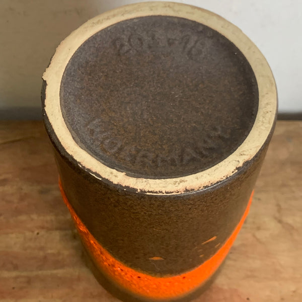 Vintage Fat Lava Scheurich Vase 203-18