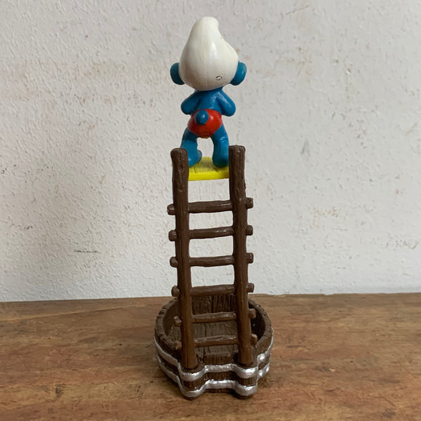 Vintage Schlumpf mit Mini Pool