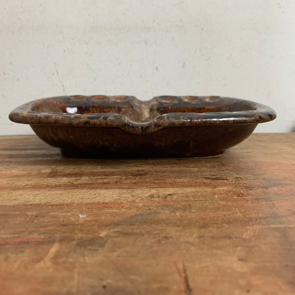 Vintage Keramik Aschenbecher von Dümler und Breiden Relief 44-18