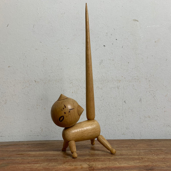 Vintage Mid Century Ringhalter Katze von Kay Bojesen