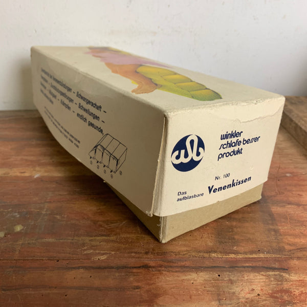 Vintage aufblasbares Venenkissen von Winkler OVP