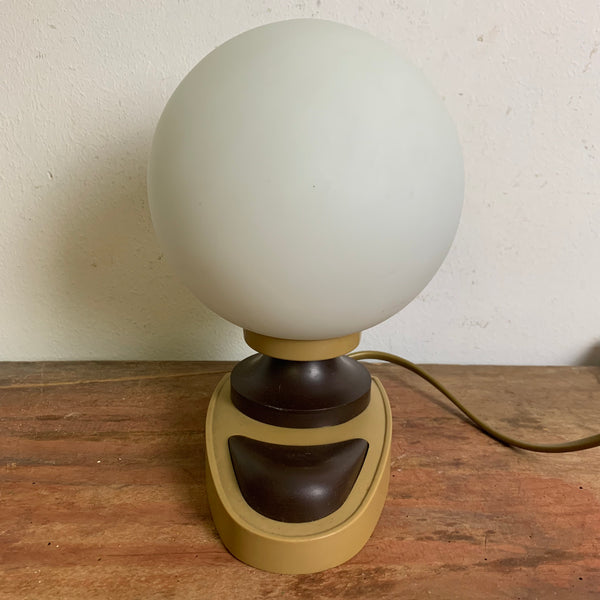 Vintage Space Age Kugellampe