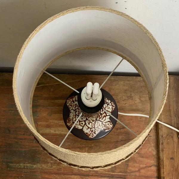 Keramik Lampe von Marbach Leuchten