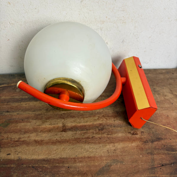 Vintage Space Age Wandlampe von Richard Essig