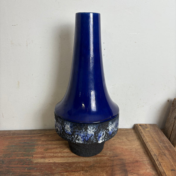 Große vintage Vase Fat Lava Keramik von Heinz Siery für Carstens Tönnieshof 260-45