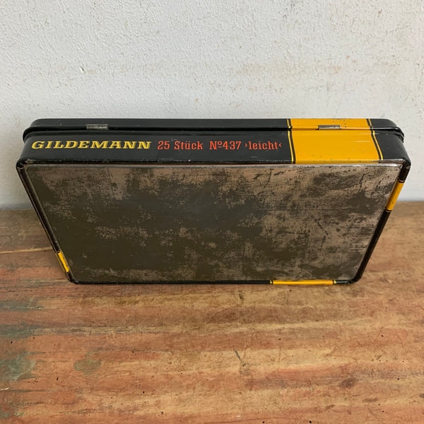 Vintage Zigarren Blechdose Gildemann