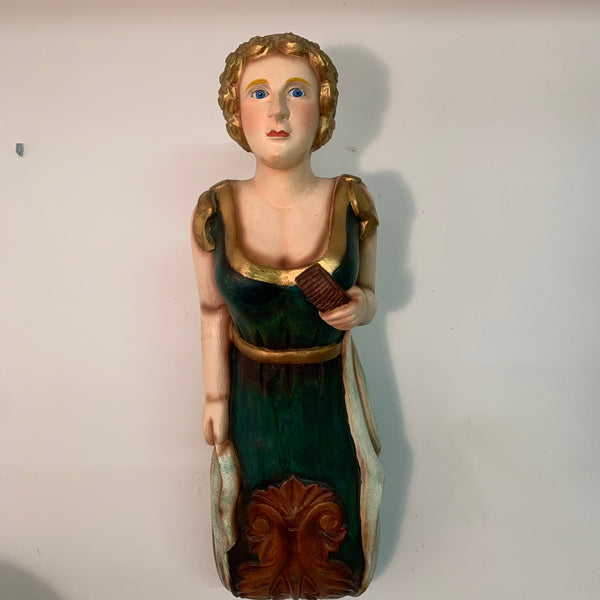 Holz Galionsfigur Frau