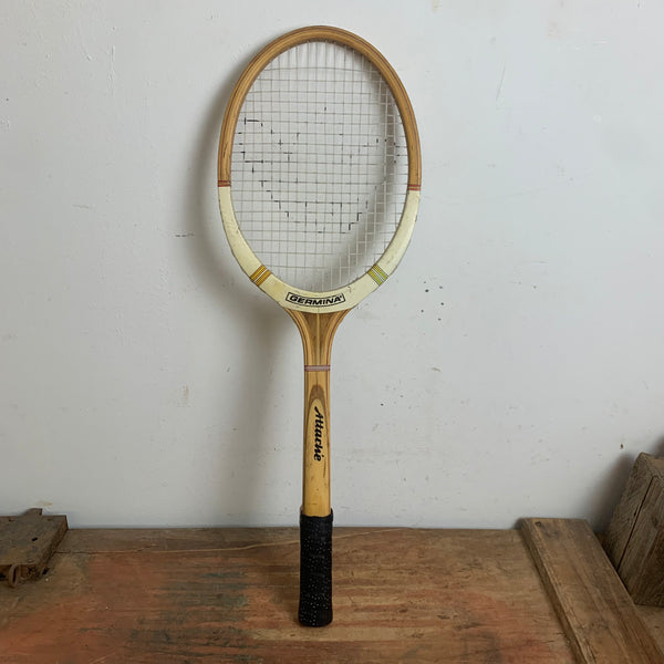 Vintage Holz Tennisschläger Germina