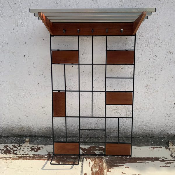 Mid Century Teakholz Garderobe