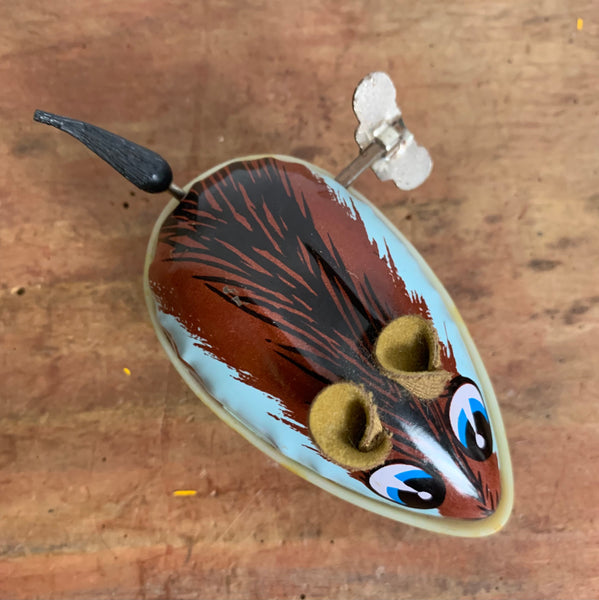 Vintage Blechspielzeug Maus vintage wind up tin toys