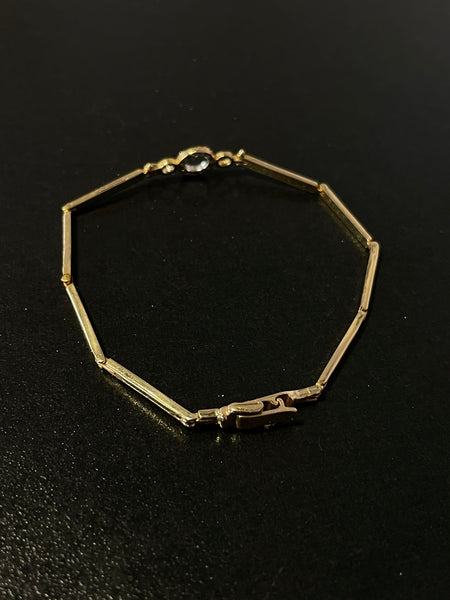 Elegantes Goldarmband mit Diamanten