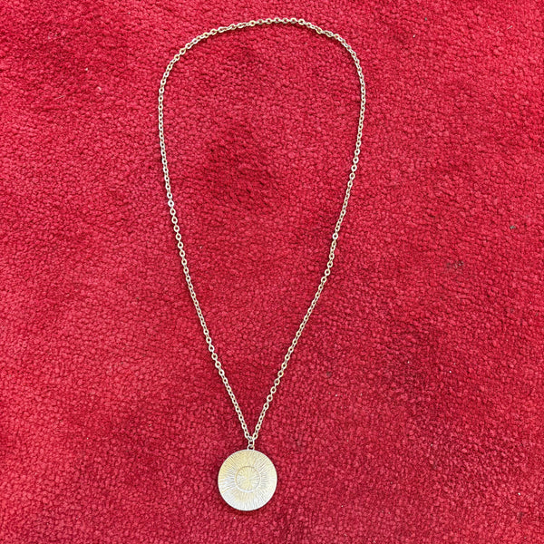 Vintage dänischer Design Kette mit Anhänger Jyle Kunst