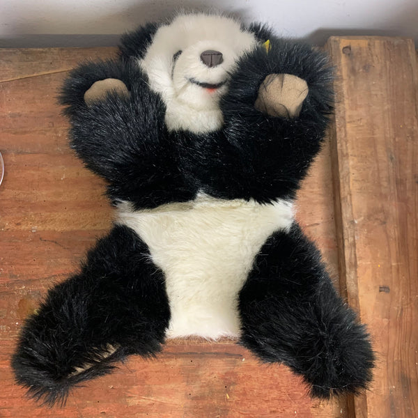 Vintage Plüschtier Panda Molly Bär von Steiff 0326/32