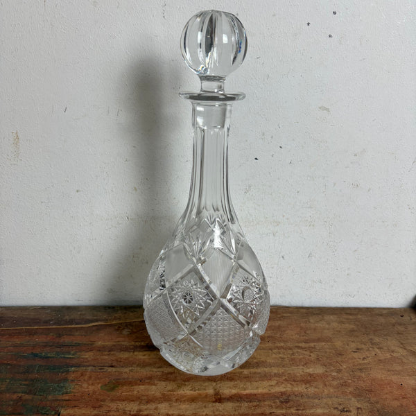 Vintage Bleikristall Karaffe