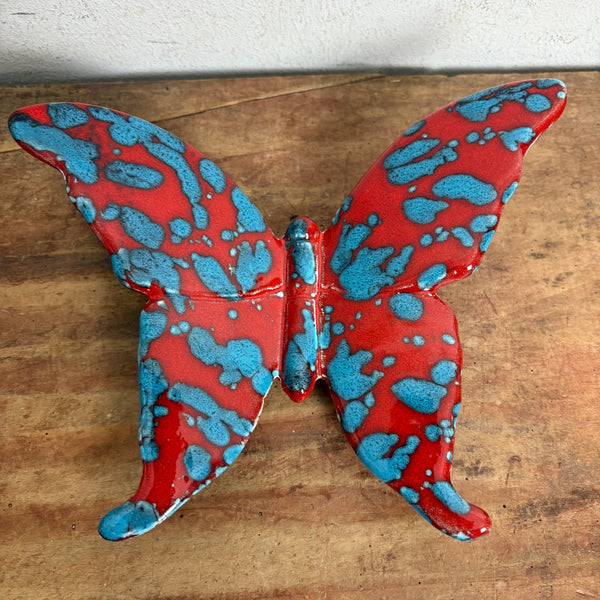 Vintage Keramik Schmetterling