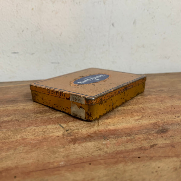 Vintage Zigaretten Blechdose Regie Khedive Austria München