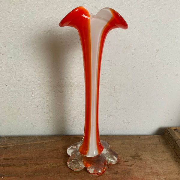 Opaline Florence Vase Vetreria Barieri