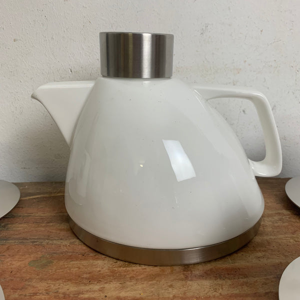 Design Teekanne und 4 Tassen von Nicolas Nicolaou für Magppie