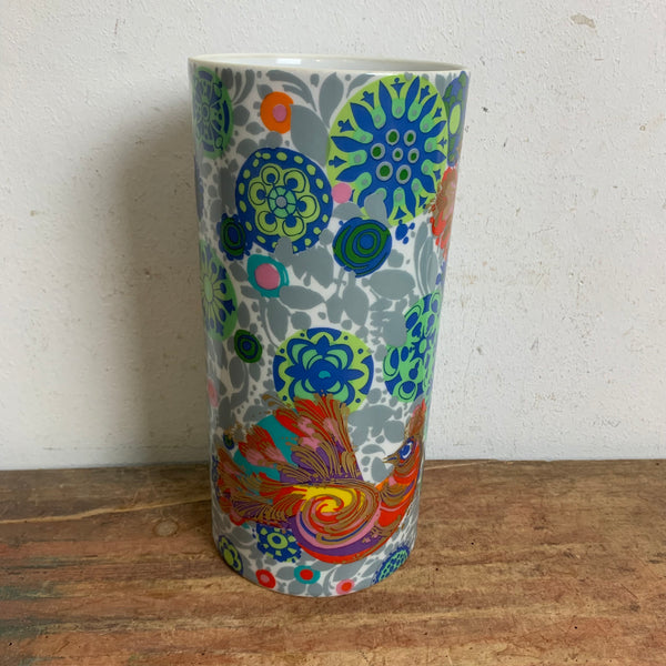 Vintage Porzellan Vase Feuervogel von Björn Wiinblad für Rosenthal