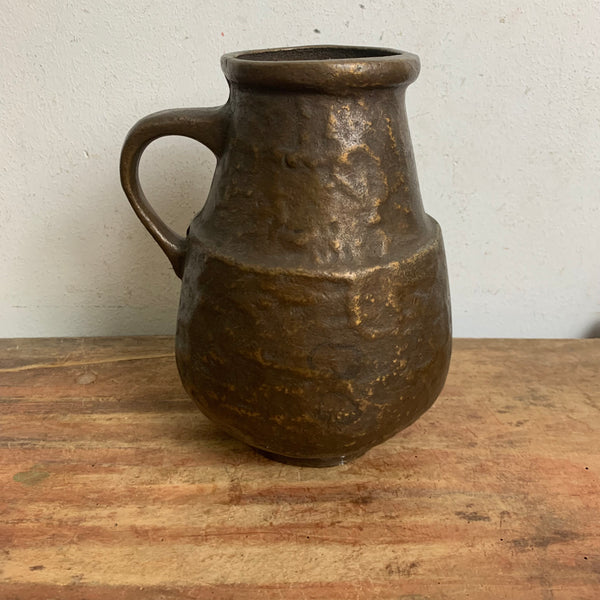 Vintage Design Vase Krug aus Bronze von Horst Dalbeck