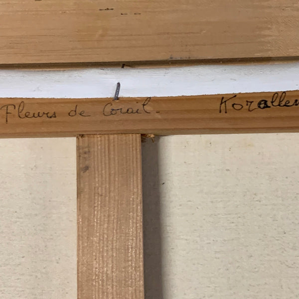 Ölgemälde Korallen von Gemmanick