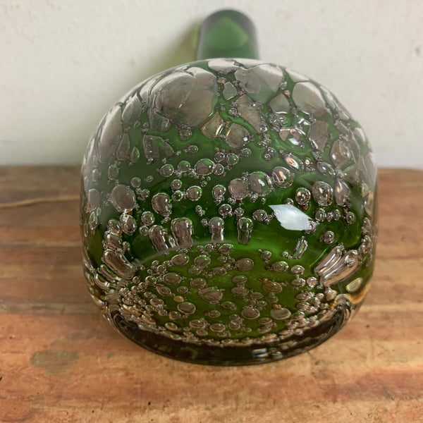 Vintage Glas Vase von Wiedmann für Gral Glas