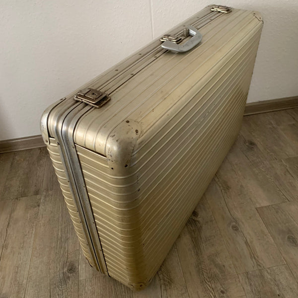 Vintage Reisekoffer Aluminium