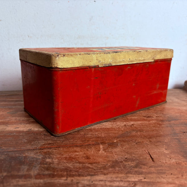 Vintage Blechdose NEDA Früchtewürfel
